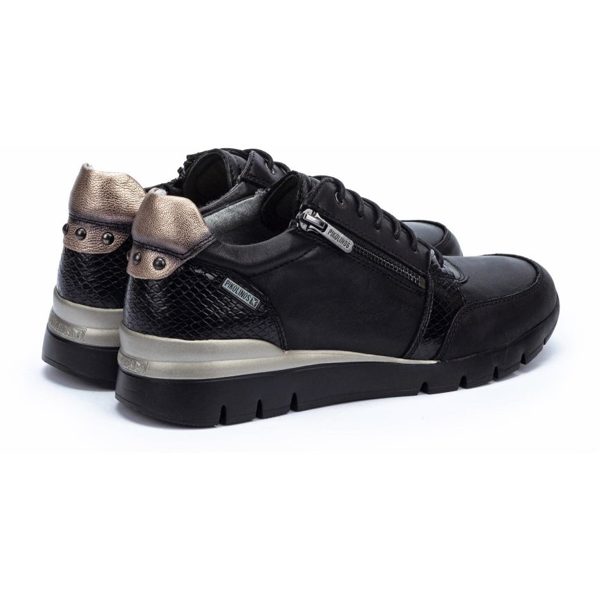 Women's Pikolinos CANTABRIA Sneakers Black | NZ EQ093A7